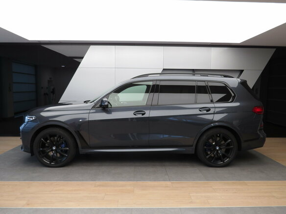 2021 BMW X7 M50i I (G07), серый - вид 36