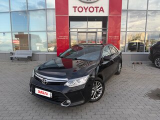 2016 Toyota Camry US Market VII (XV50) Рестайлинг, чёрный, 2090000 рублей, вид 1