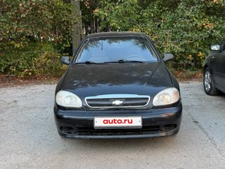 2008 Chevrolet Lanos I, чёрный, 59000 рублей, вид 2