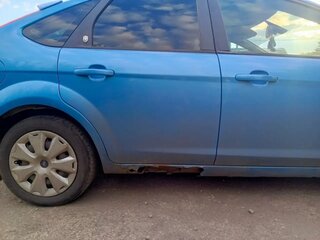 2008 Ford Focus II Рестайлинг, синий, 310000 рублей, вид 5