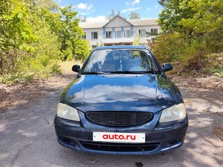 2006 Hyundai Accent ТагАЗ II, синий, 180000 рублей, вид 2