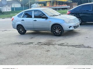 2015 Lada (ВАЗ) Granta I, голубой, 210000 рублей, вид 4