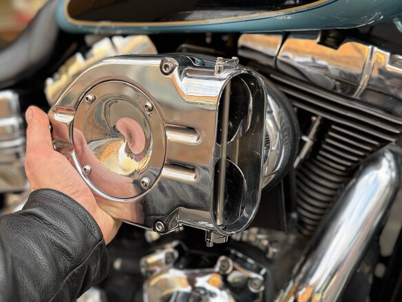 2007 Harley-Davidson Dyna Low Rider, синий, 900000 рублей - вид 11