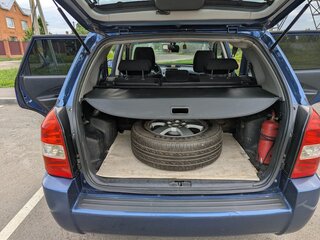 2005 Hyundai Tucson I, синий, 680000 рублей, вид 2