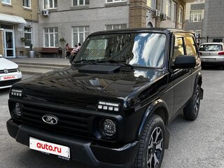 2018 Lada (ВАЗ) 2121 (4x4) I Рестайлинг, чёрный, 880000 рублей, вид 2