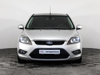 2010 Ford Focus II Рестайлинг, серебристый, 475000 рублей, вид 2