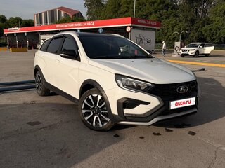 2024 Lada (ВАЗ) Vesta SW I Рестайлинг (NG), белый, 1450000 рублей, вид 1