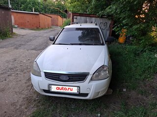 2012 Lada (ВАЗ) Priora I, белый, 160000 рублей, вид 1