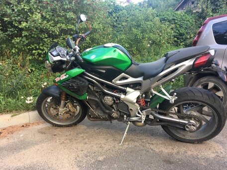 2005 Benelli Cafe Racer 1130, зелёный, 540000 рублей, вид 3