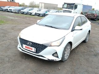 2020 Hyundai Solaris II, белый, 1203000 рублей, вид 2