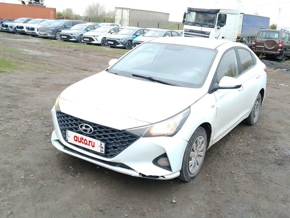 2020 Hyundai Solaris II, белый, 1203000 рублей