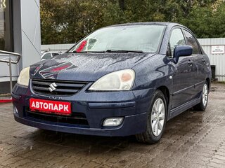 2007 Suzuki Liana I Рестайлинг, синий, 499000 рублей, вид 4