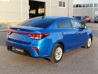 2017 Kia Rio IV, синий, 1090000 рублей, вид 5