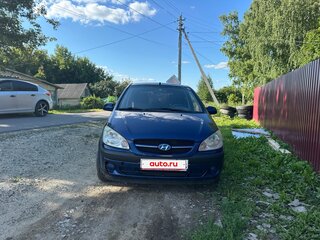 2007 Hyundai Getz I Рестайлинг, синий, 350000 рублей, вид 1
