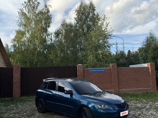 2006 Mazda 3 I (BK) Рестайлинг, синий, 560000 рублей, вид 3
