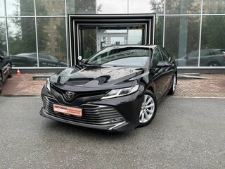 2021 Toyota Camry VIII (XV70), чёрный, 2169000 рублей, вид 2