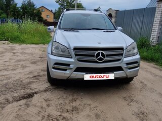 2010 Mercedes-Benz GL-Класс 350 I (X164) Рестайлинг, серебристый, 1250000 рублей, вид 2
