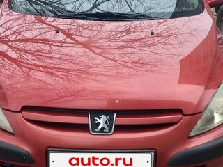 2003 Peugeot 307 I, красный, 245000 рублей, вид 1