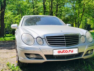 2008 Mercedes-Benz E-Класс 280 III (W211, S211) Рестайлинг, серебристый, 770000 рублей, вид 2