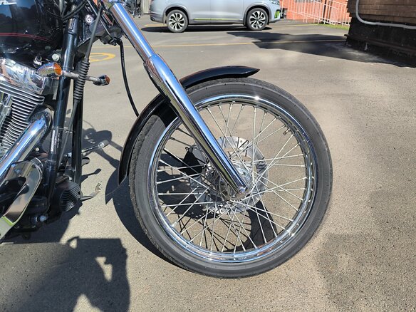 2001 Harley-Davidson Softail Deuce, чёрный, 750000 рублей - вид 8