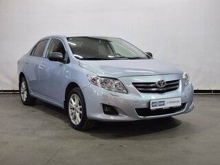 2007 Toyota Corolla X (E140, E150), голубой, 570000 рублей, вид 3