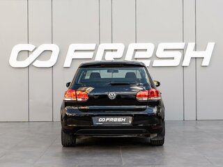 2010 Volkswagen Golf VI, чёрный, 849000 рублей, вид 4