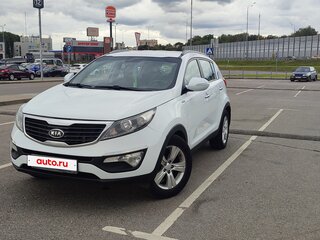 2013 Kia Sportage III, белый, 1350000 рублей, вид 2