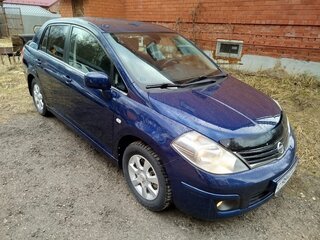 2011 Nissan Tiida I Рестайлинг, синий, 690000 рублей, вид 1