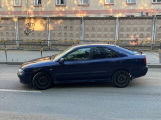 2002 Mitsubishi Carisma I Рестайлинг, синий, 220000 рублей, вид 5