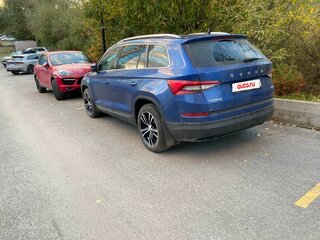 2021 Skoda Kodiaq I, синий, 3000000 рублей, вид 4