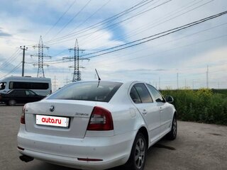 2012 Skoda Octavia II (A5) Рестайлинг, белый, 750000 рублей, вид 5