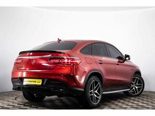 2017 Mercedes-Benz GLE Coupe 400 I (C292), красный, 3799000 рублей, вид 4