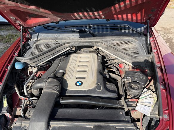 2008 BMW X6 30d I (E71), красный - вид 20