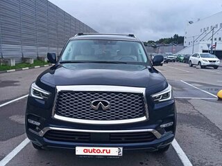 2018 Infiniti QX80 I Рестайлинг 2, синий, 4390000 рублей, вид 2
