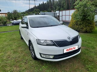 2015 Skoda Rapid I, белый, 980000 рублей, вид 4