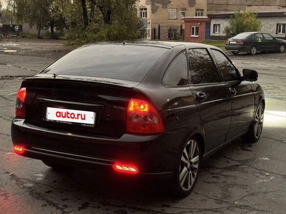 2010 Lada (ВАЗ) Priora I, чёрный - вид 10