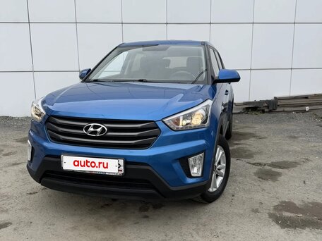 2018 Hyundai Creta I, синий, 1790000 рублей, вид 2