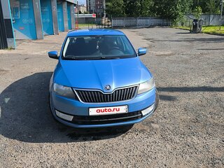 2015 Skoda Rapid I, синий, 550000 рублей, вид 1