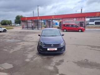 2016 Volkswagen Polo V Рестайлинг, синий, 880000 рублей, вид 1