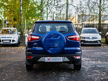 2017 Ford EcoSport II, синий, 990000 рублей, вид 4