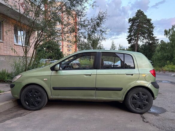 2006 Hyundai Getz I Рестайлинг, зелёный - вид 8