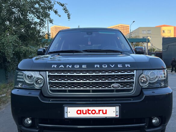 2010 Land Rover Range Rover III Рестайлинг 2, чёрный