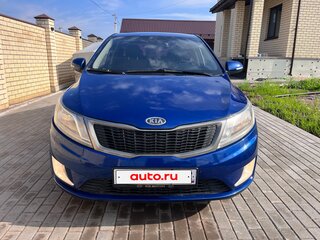 2012 Kia Rio 4-speed III, синий, 697000 рублей, вид 2