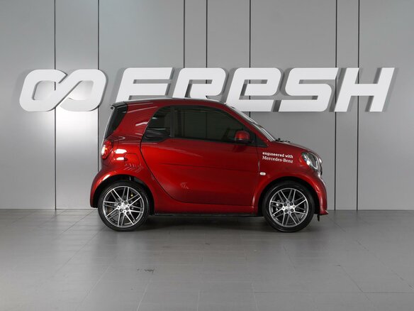 2018 Smart Fortwo Brabus III, красный, 2479000 рублей - вид 4