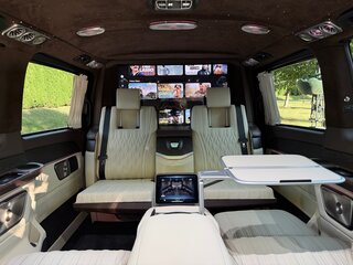 2025 Mercedes-Benz V-Класс Extra Long 300 d экстра длинный III (W447) Рестайлинг 2, чёрный, 24000000 рублей, вид 2