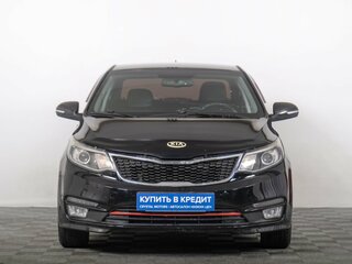 2016 Kia Rio III Рестайлинг, чёрный, 1059000 рублей, вид 3