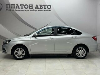 2017 Lada (ВАЗ) Vesta I, серебристый, 769000 рублей, вид 4