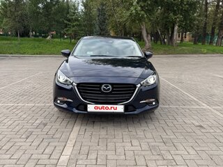 2017 Mazda Axela III Рестайлинг, синий, 1499000 рублей, вид 3