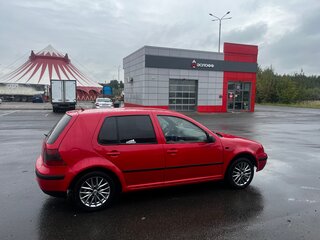 1999 Volkswagen Golf IV, красный, 225000 рублей, вид 3