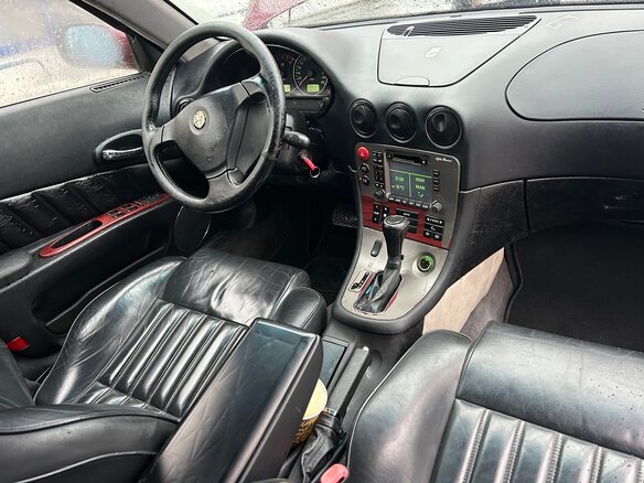 2001 Alfa Romeo 166 I, красный, 400000 рублей - вид 11